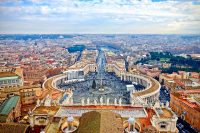 Sprachreise nach Rom in Italien - Blick auf die Stadt und den Vatikan